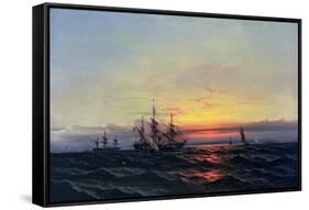 From Sail to Steam-James Hamilton-Framed Stretched Canvas