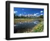 from Schwabacher's Landing Across the Snake River to the Teton Range, Grand Teton National Park-Ruth Tomlinson-Framed Photographic Print