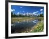 from Schwabacher's Landing Across the Snake River to the Teton Range, Grand Teton National Park-Ruth Tomlinson-Framed Photographic Print