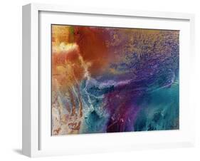 From Sea to Shining Sea-Aleta Pippin-Framed Giclee Print