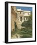 From Sevilla in Spain, 1882 (Oil on Wood)-Christian Eriksen Skredsvig-Framed Giclee Print