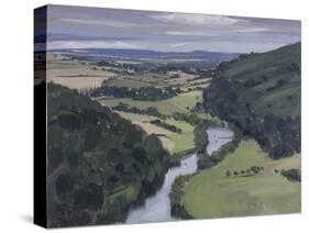 From Symonds Yat Rock, July-Tom Hughes-Stretched Canvas