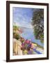 From the Balcony-Li Bo-Framed Giclee Print