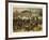 From the Battle at Mont Valerien on the 19th of January; the First Compagnie of the 5th Battalion o-null-Framed Giclee Print