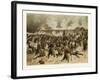 From the Battle Near Amiens on the 23rd of December 1870. the Storming of the Railway Dam Near Vill-null-Framed Giclee Print