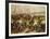 From the Battle of St. Quentin on the 19th of January 1871. German Cavalry Charging at a French Def-null-Framed Giclee Print