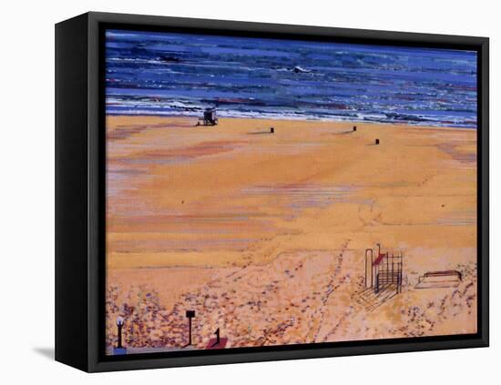 From the Beach:Santa Monica, 2003-Peter Wilson-Framed Stretched Canvas