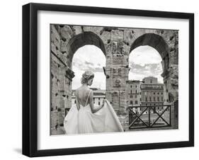 From the Colosseum, Rome-Haute Photo Collection-Framed Giclee Print
