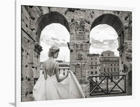 From the Colosseum, Rome-Haute Photo Collection-Framed Giclee Print