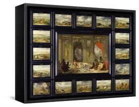 From the Cycle of the Four Continents: Africa-Jan van Kessel-Framed Stretched Canvas