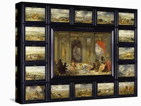 From the Cycle of the Four Continents: Africa-Jan van Kessel-Stretched Canvas