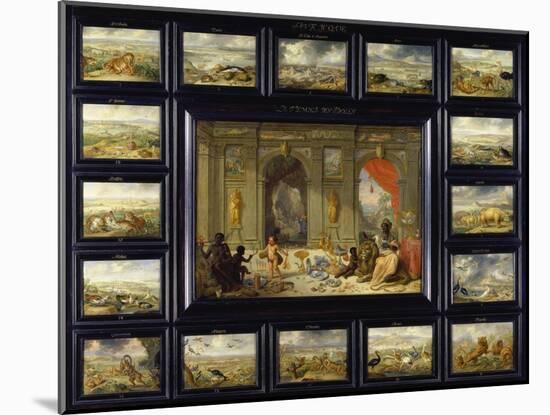 From the Cycle of the Four Continents: Africa-Jan van Kessel-Mounted Giclee Print