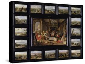 From the Cycle of the Four Continents: Europe-Jan van Kessel-Stretched Canvas