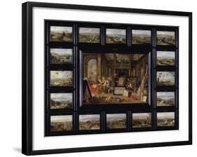 From the Cycle of the Four Continents: Europe-Jan van Kessel-Framed Giclee Print