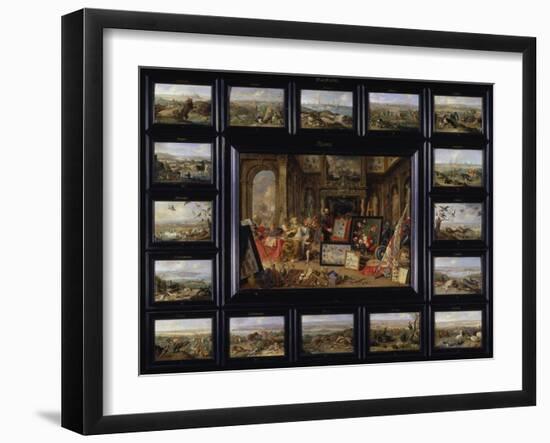 From the Cycle of the Four Continents: Europe-Jan van Kessel-Framed Giclee Print