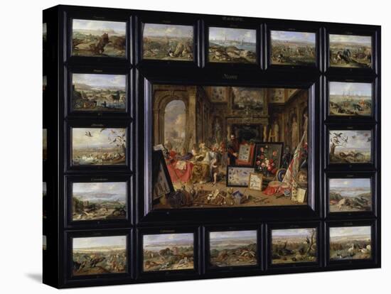 From the Cycle of the Four Continents: Europe-Jan van Kessel-Stretched Canvas