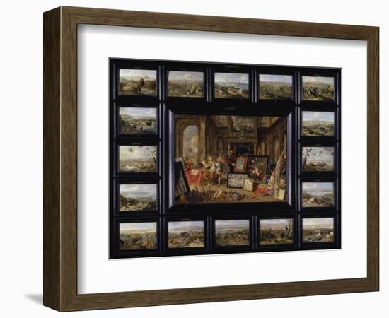 From the Cycle of the Four Continents: Europe-Jan van Kessel-Framed Giclee Print