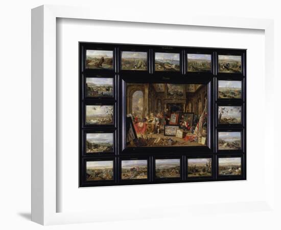 From the Cycle of the Four Continents: Europe-Jan van Kessel-Framed Giclee Print