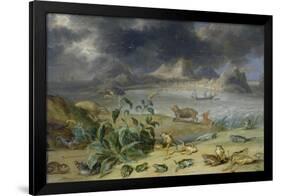 From the Cycle the Four Continents, Asia, Detail: Aden-Jan van Kessel-Framed Giclee Print