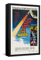 From the Earth to the Moon-null-Framed Stretched Canvas