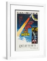 From the Earth to the Moon-null-Framed Art Print