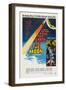 From the Earth to the Moon-null-Framed Art Print