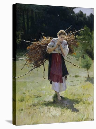 From the Forest, 1900-Nikolai Kornilovich Pimonenko-Stretched Canvas