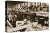 From the German Side: Making War Bread in a Field-Bakery of Von Hindenburg's Army-German photographer-Stretched Canvas