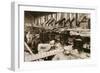 From the German Side: Making War Bread in a Field-Bakery of Von Hindenburg's Army-German photographer-Framed Giclee Print