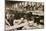 From the German Side: Making War Bread in a Field-Bakery of Von Hindenburg's Army-German photographer-Mounted Giclee Print