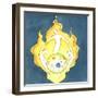 From the Heart of God Has Sprung All that Exists, 2003 (W/C on Paper)-Elizabeth Wang-Framed Giclee Print