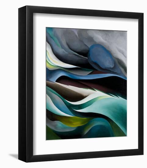 From the Lake No.1, 1924-Georgia O'Keeffe-Framed Art Print