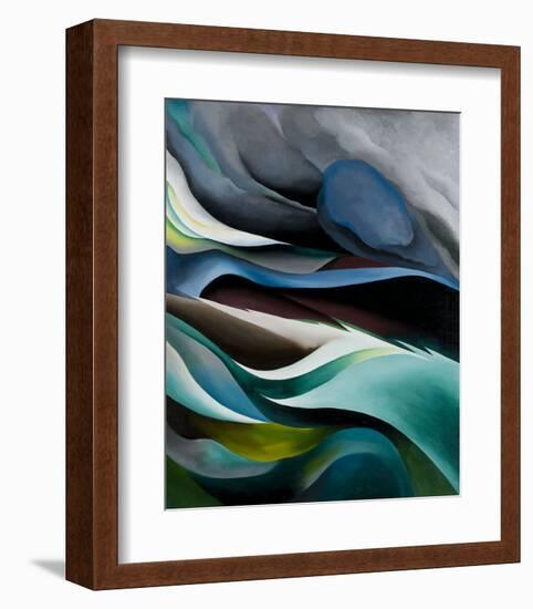 From the Lake No.1, 1924-Georgia O'Keeffe-Framed Art Print