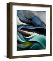 From the Lake No.1, 1924-Georgia O'Keeffe-Framed Art Print