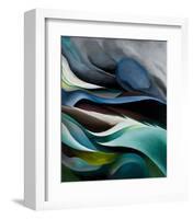 From the Lake No.1, 1924-Georgia O'Keeffe-Framed Art Print