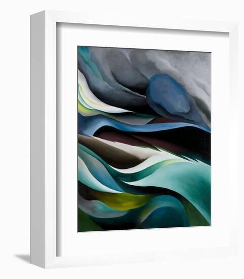 From the Lake No.1, 1924-Georgia O'Keeffe-Framed Art Print