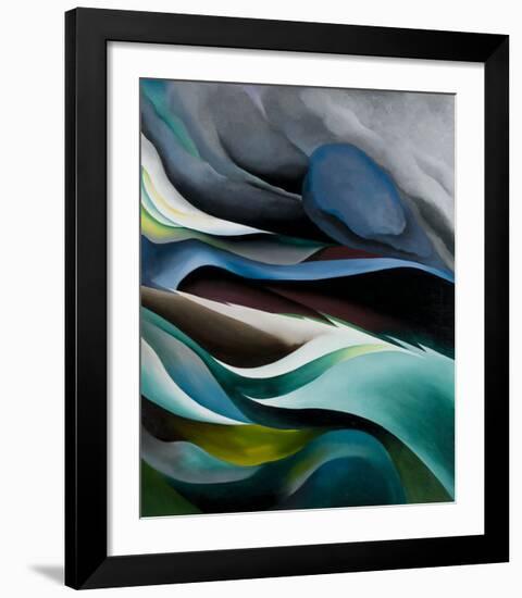 From the Lake No.1, 1924-Georgia O'Keeffe-Framed Art Print