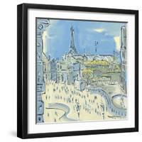 From the Louvre-Alan Halliday-Framed Giclee Print