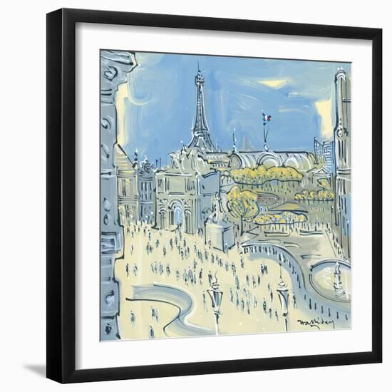 From the Louvre-Alan Halliday-Framed Giclee Print