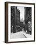 From the Old Bailey Looking Down the Hill of Fleet Lane, London, 1926-1927-null-Framed Giclee Print