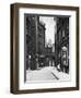 From the Old Bailey Looking Down the Hill of Fleet Lane, London, 1926-1927-null-Framed Giclee Print