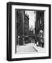 From the Old Bailey Looking Down the Hill of Fleet Lane, London, 1926-1927-null-Framed Giclee Print