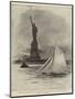 From the Old World to the New, Entering New York Harbour-William Lionel Wyllie-Mounted Giclee Print