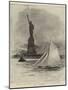 From the Old World to the New, Entering New York Harbour-William Lionel Wyllie-Mounted Giclee Print