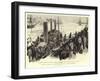 From the Old World to the New, Irish Emigrants Coming on Board at Queenstown-William Lionel Wyllie-Framed Giclee Print