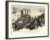 From the Old World to the New, Irish Emigrants Coming on Board at Queenstown-William Lionel Wyllie-Framed Giclee Print