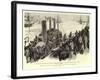 From the Old World to the New, Irish Emigrants Coming on Board at Queenstown-William Lionel Wyllie-Framed Giclee Print