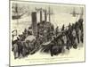 From the Old World to the New, Irish Emigrants Coming on Board at Queenstown-William Lionel Wyllie-Mounted Giclee Print