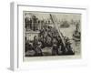 From the Old World to the New, the Arrival in New York Harbour-William Lionel Wyllie-Framed Giclee Print