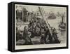 From the Old World to the New, the Arrival in New York Harbour-William Lionel Wyllie-Framed Stretched Canvas